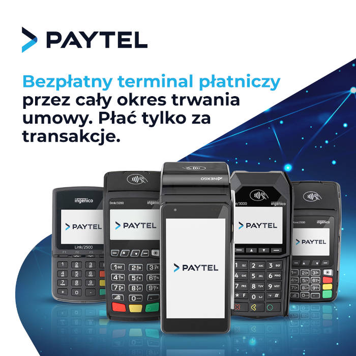 Terminal za darmo od PayTel